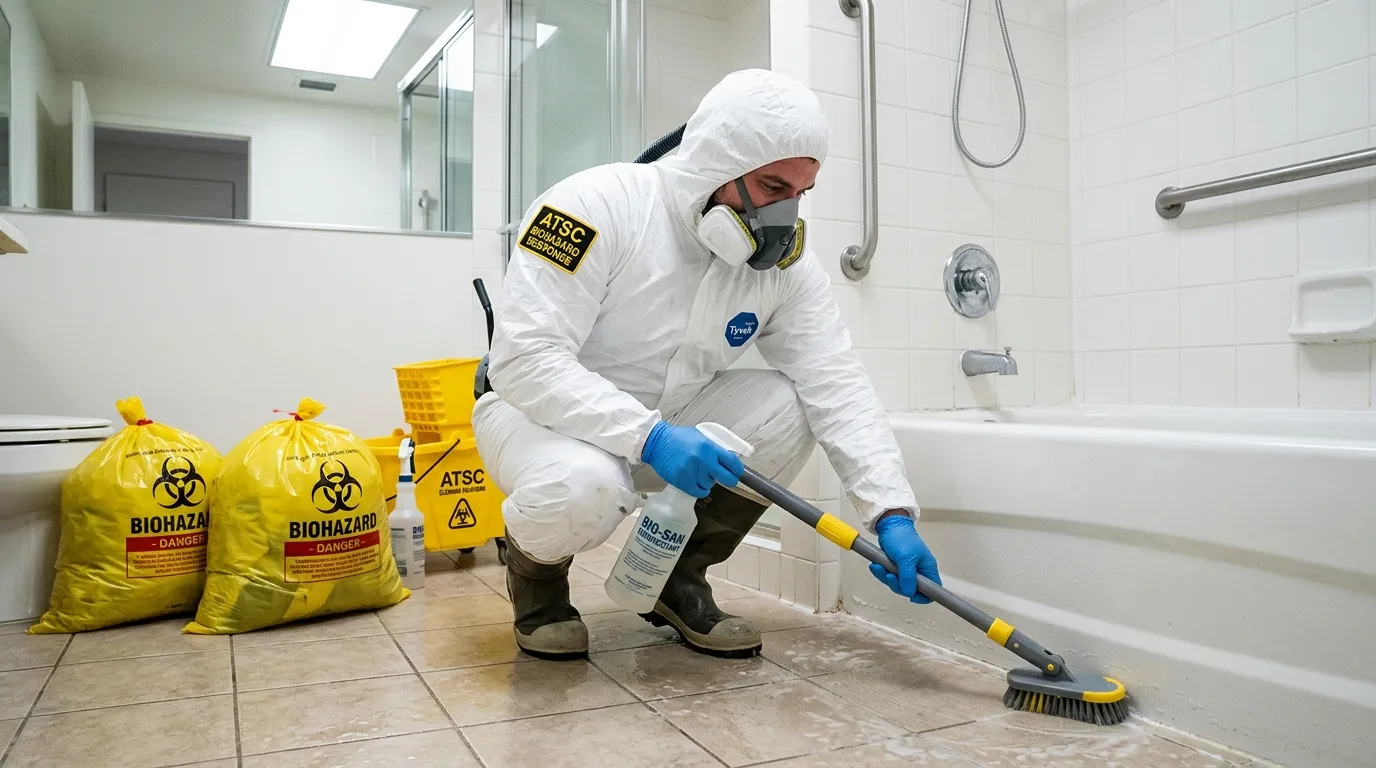 Decontamination equipment deployed for Blood Cleanup in Piedmont